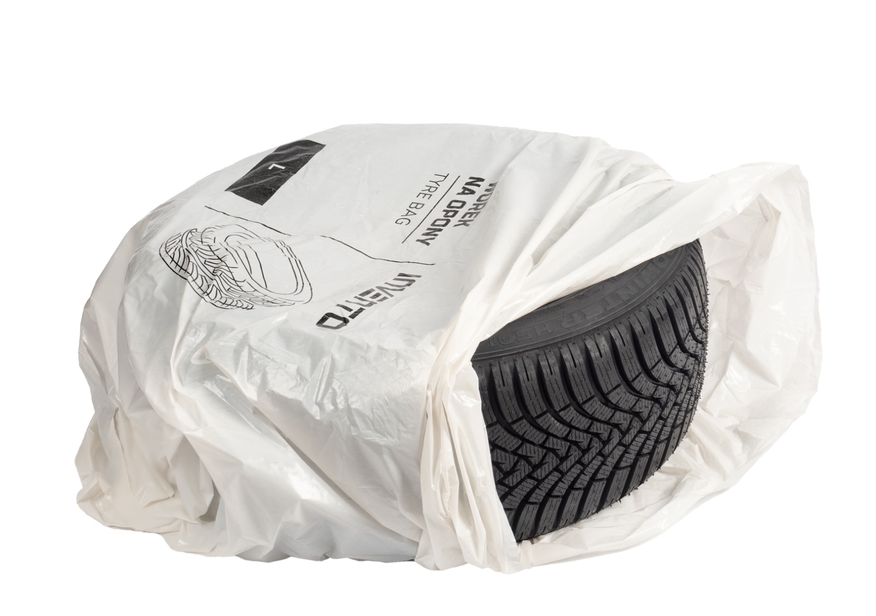 Tire bags PROFI size L, size 1000 x 1000 mm, strong, pack of 10pcs