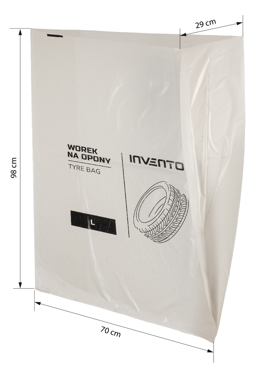 PROFI tyre bags, size: L, large, 100 pieces per package, 1000×1000 mm, strong