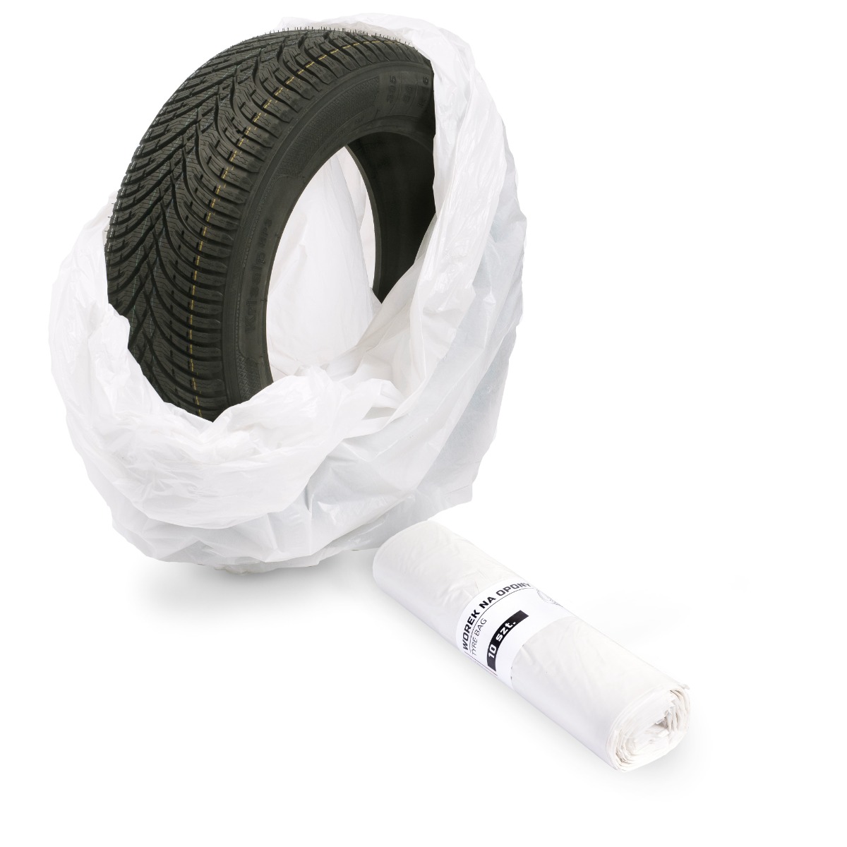 ECO tyre bags, large, 10 pieces per package, 1100×1000 mm