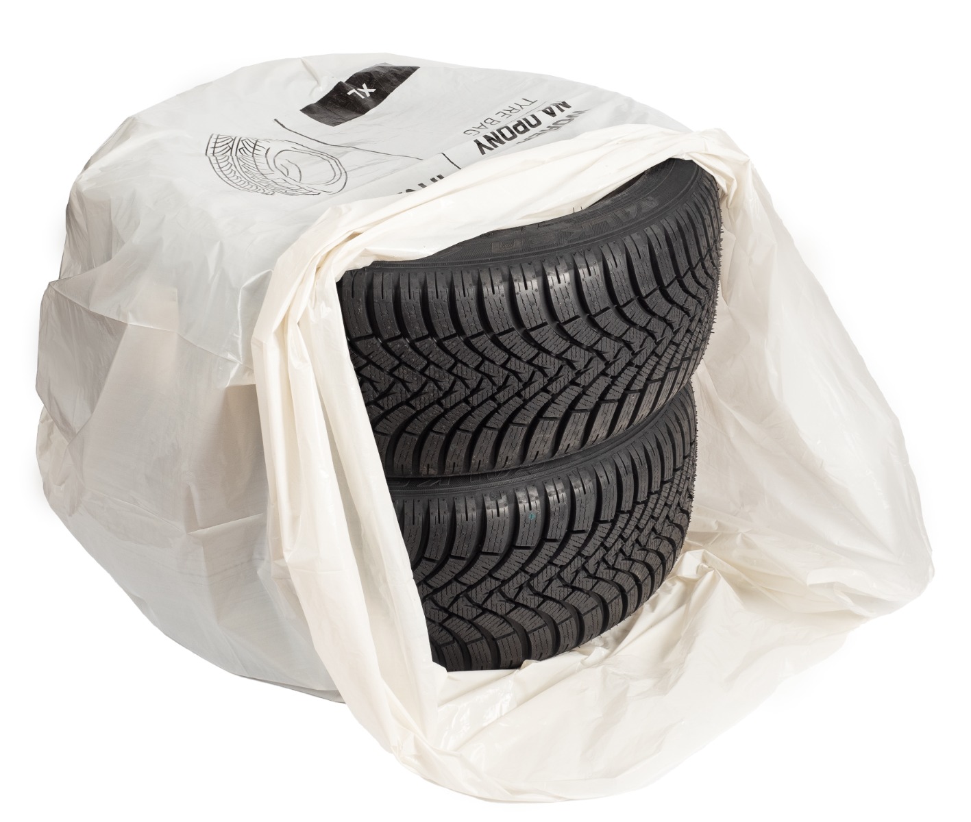 Tire bags PROFI size L, size 1200 x 1200 mm, strong, pack of 10pcs