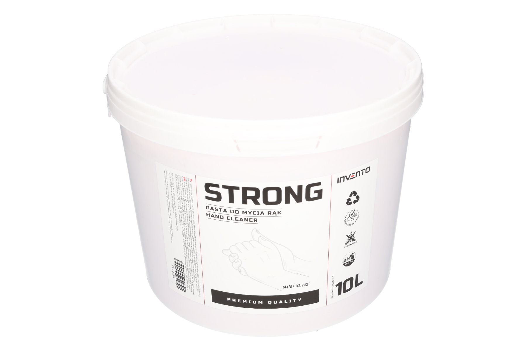 STRONG hand wash paste, 10l (pink)