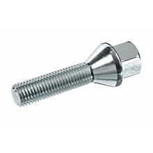 M12x1.5 bolt, 40 mm thread, tapered, wrench size: 17