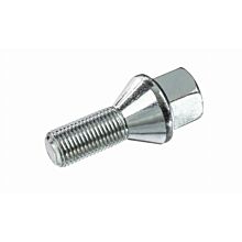 M12x1.25 bolt, 26 mm thread, tapered, wrench size: 17