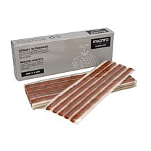 Tubeless tyre repair brown strings INVENTO Silver Line, 200x5 mm, 25 pcs.