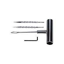Metal insertion tool - 4-in-1 interchangeable set with interchangeable blades for repair using cords: cutters, insertion tool, Allen