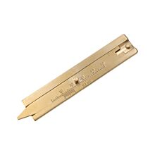 Tread depth gauge 0-50 mm, brass