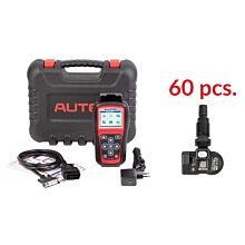 TPMS kit - MX-Sensor 1 315/434 MHz alu black (60 pcs) + TS508WF Tester