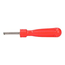 Single-ended screwdriver for spring inserts