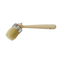 Mounting paste brush large with long bristle, D-55 mm - angle, no logo