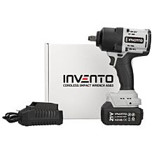 Cordless Impact Wrench INVENTO AS63   – 1/2" 1200Nm, set, battery 4Ah, charger