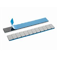 ALU SLIM - ECO 12 x 5g adhesive wheel weight - grey