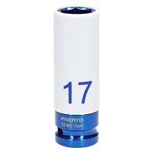 INVENTO 1/2" 17 mm impact socket for aluminium wheels