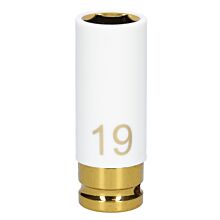 INVENTO 1/2" 19 mm impact socket for aluminium wheels