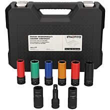 INVENTO 1/2" Impact Socket Set for For, Tesla Kia Hyundai Mercedes