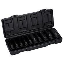INVENTO 1/2" set of 10 long impact sockets