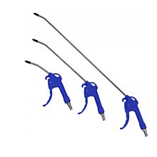 Set of 3 Air Blow Guns Nozzles 100/300/500 mm Plastic Handle
