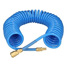 10 m PU Pneumatic spiral hose 12 x 8 mm