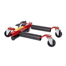 Transport rollers with hydraulic lift