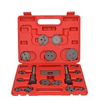 Brake piston wind-back tool kit, 18 pcs