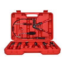 Hose clamp pliers set, 10 pcs.