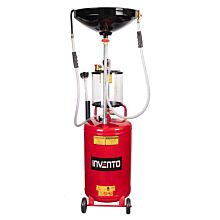 INVENTO Waste oil drainer 80 L with control tank