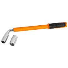 Telescopic wrench 380-520 mm + 2 sockets 17mm/19mm and 21mm/23mm, INVENTO