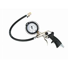 Tyre inflator, 0-10 bar/psi, certified