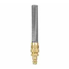 Brass Plug EURO Profile with Hose Spring 9 x12 mm