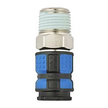Quick Coupling RECTUS Type 1625, with male thread 1/2"