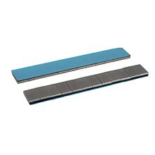 ALU SLIM - FE 12 x 5g adhesive wheel weight square - charcoal grey 50 pcs