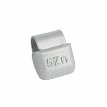 ZINC 5g knock-on wheel weights, alloy wheels, grey, coated 100pcs  