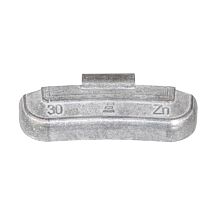 TIP-TOPOL 30g zinc knock-on wheel weights for steel wheels 100 pcs