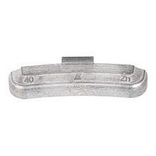 TIP-TOPOL 40g zinc knock-on wheel weights for steel wheels 50 pcs