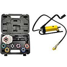 Hydraulic Press for Crimping and Terminating Air Conditioning Hose Wires