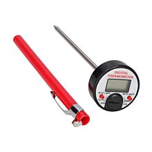 Digital thermometer with bayonet probe for air conditioning, temperature range: -50°C to +150°C, probe length: 125 mm