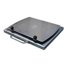 Sliding plate for wheelalignment - 1pc.