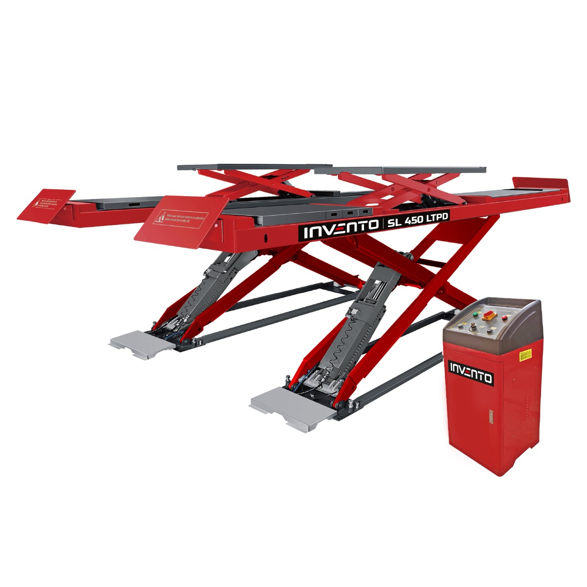 INVENTO SL 450 LTPD 4.5T – Diagnostic scissor lift with play detector