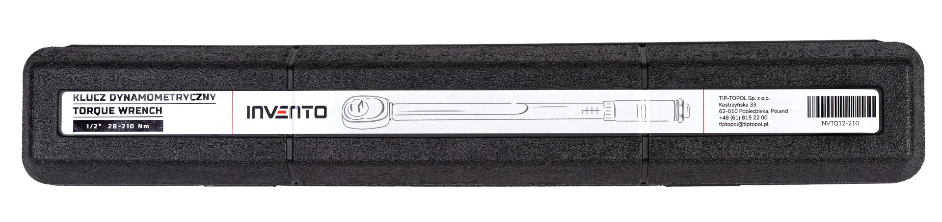Torque Wrench INVENTO 1/2″ 28-210 Nm