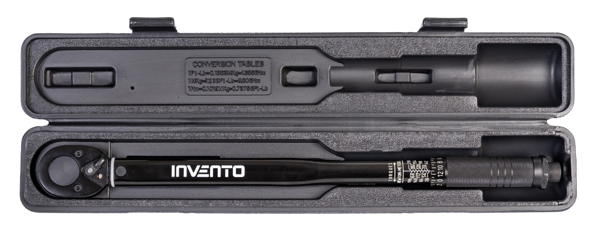 Torque Wrench INVENTO 1/2″ 28-210 Nm