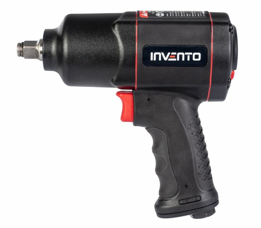 Pneumatic impact wrench 1/2″ INVENTO, 1600 Nm + 17mm socket for ALU wheels
