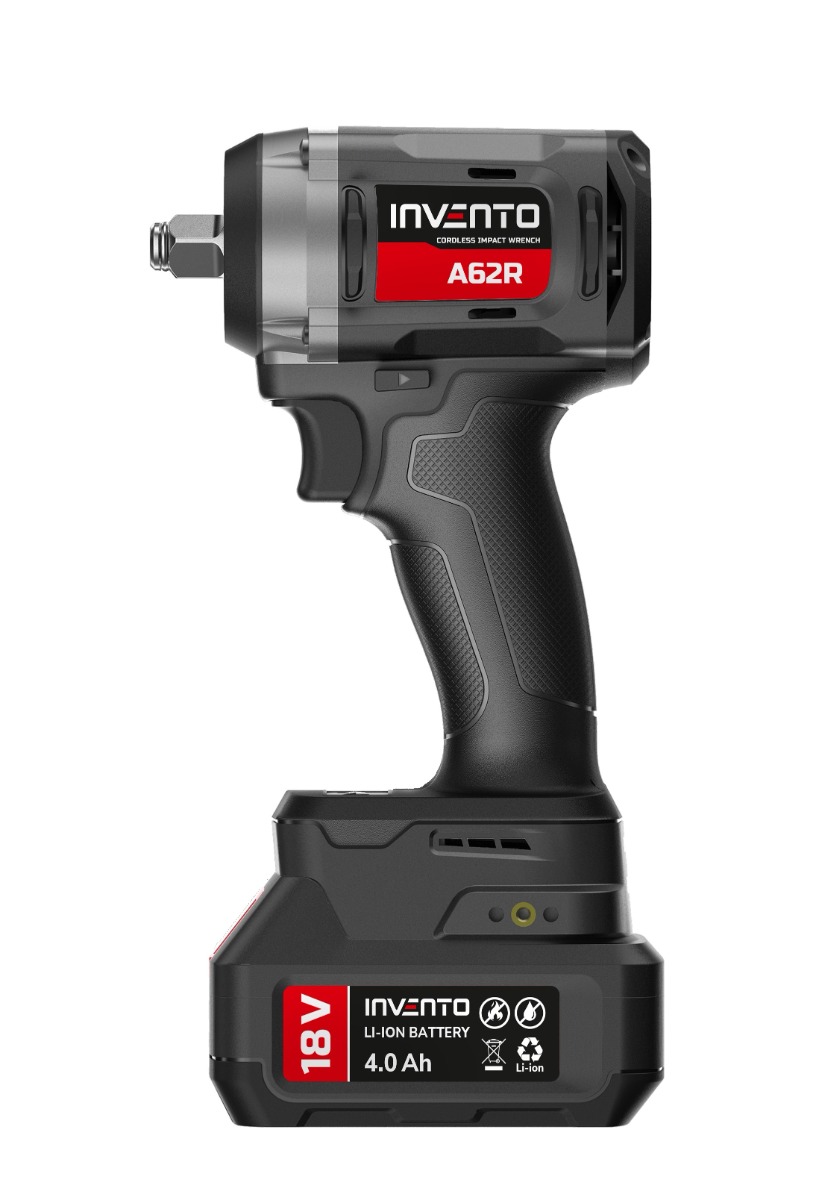 INVENTO A62R 1/2” Cordless Impact Wrench 680 Nm – Compact and Handy