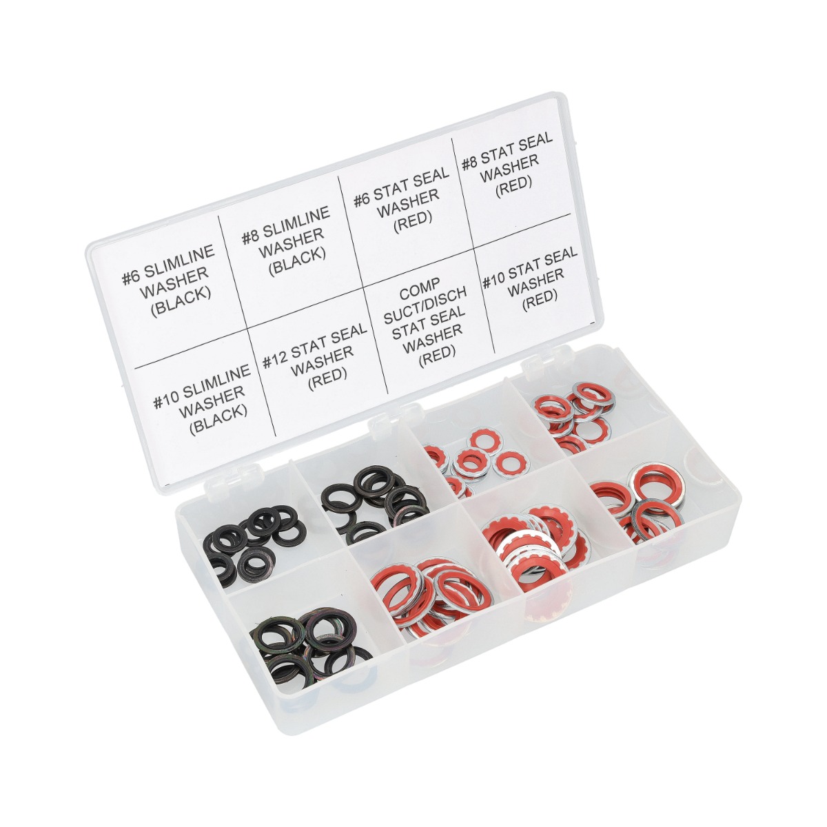 Set of sealants, washers for air conditioning, 80 pcs.