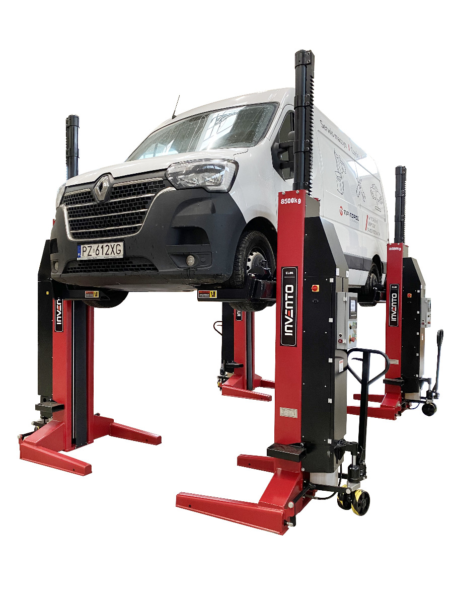 INVENTO EL 85 – Wireless adjustable columns 8.5T – set of 6 columns